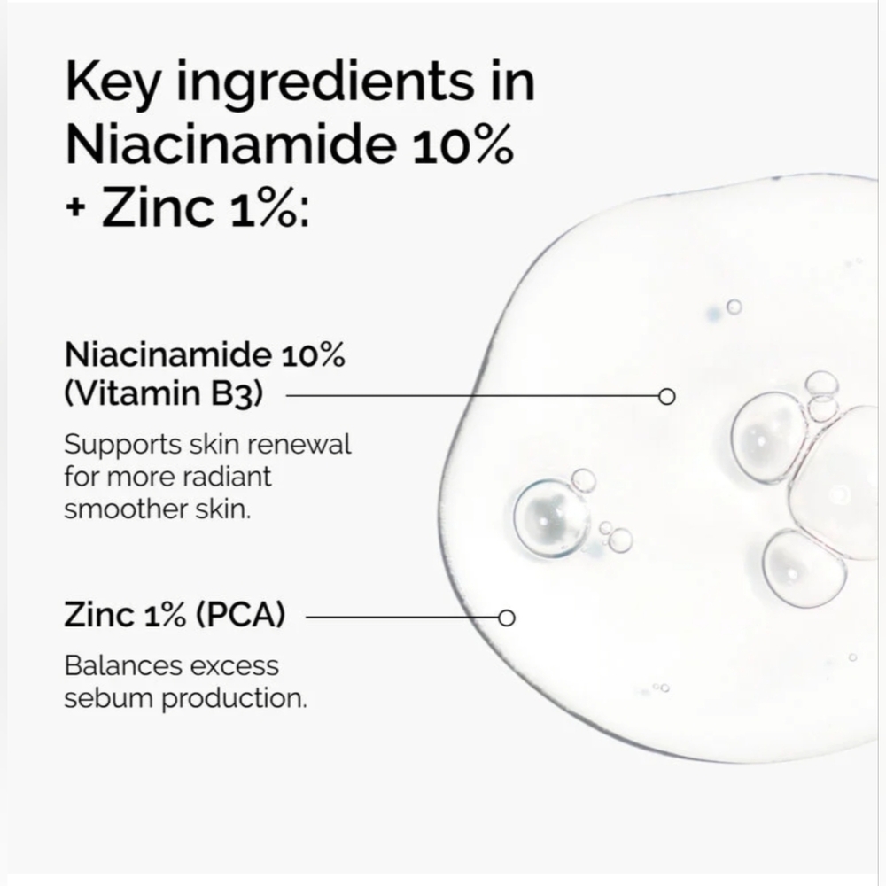 The Ordinary Niacinamide 10% + Zinc 1% Serum - Picture 2 of 10
